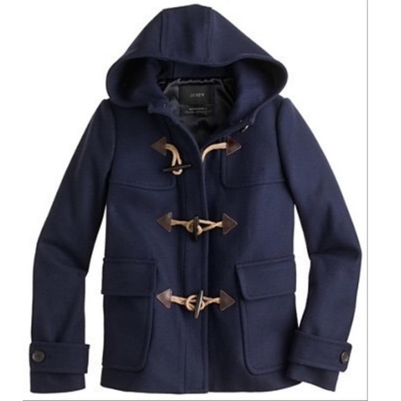 Like New. J. Crew Classic coat - Picture 1 of 8